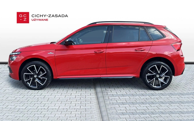 Skoda Kamiq cena 109900 przebieg: 52797, rok produkcji 2021 z Kudowa-Zdrój małe 562